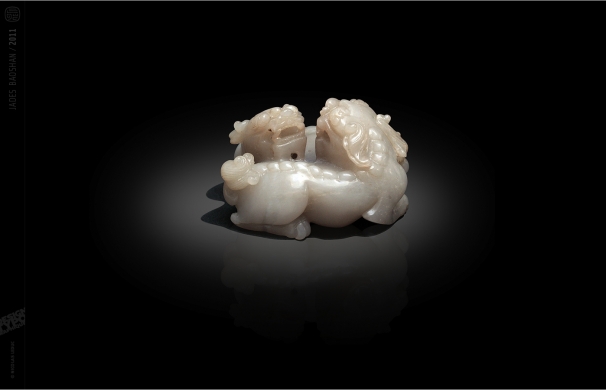 <p class='SolexBolLin titre'>2011 / JADES BAOSHAN - PHOTOGRAPHIE</p><div class='desc'>Prises de vue de jades chinois antiques pour la galerie d’arts & d’antiquités Baoshan. Travail sur la lumière et la tonalité réelle des pierres avec un positionnement catalogue haut de gamme.<br /><a href='http://www.galeriebaoshan.com' target='_blank'>www.galeriebaoshan.com</a><p class='contact'><a href='mailto:mail.nicolasleduc@wanadoo.fr'>Contactez-moi pour un projet</a></p></div>