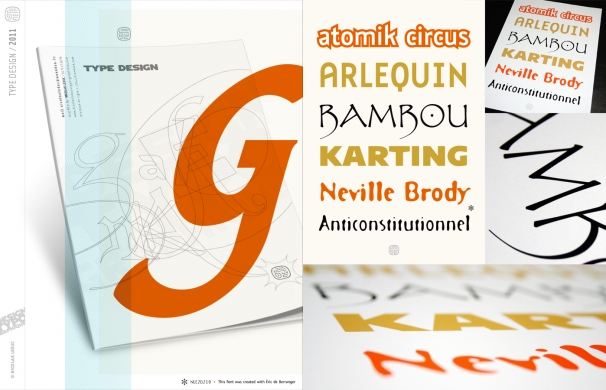 <p class='SolexBolLin titre'>2011 / TYPEDESIGN - TYPOGRAPHIE</p><div class='desc'>Rétrospective 1998-2010 sur différents travaux de dessin de lettres, de la création typographique de marques produit à la création d’alphabet, en passant par l’expérimentation et la typographie identitaire. L’occasion, tout en s’amusant, de faire un focus sur certains spécimens de design (typo) graphique et d’afficher ludiquement ces courbes de caractères plus ou moins réussies au sein d’une plaquette.<p class='contact'><a href='mailto:mail.nicolasleduc@wanadoo.fr'>Contactez-moi pour un projet</a></p></div>