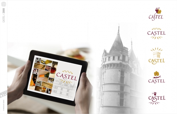 <p class='SolexBolLin titre'>2000 / CASTEL - IDENTITÉ</p><div class='desc'><p>Création de l’identité du groupe Castel frères.</p>
<p>Producteur et distributeur de vins français, bières et eaux (minérales et gazeuses).</p>
<p>Un logotype aéré, fort de sa stature et rayonnant, suggérant le domaine et la propriété, aux couleurs évidentes, aux capitales d’inspirations classiques en harmonie avec l’univers des spiritueux.</p>
<p>Il s’en dégage au final un éclat rassurant de tradition et de modernité.</p>
<p>Recherches et créations typographiques - Autres axes logotypes à trop forte connotation étiquette bière ou vin, ou trop anecdotique.</p>
<p>Design graphique pour Seenk - Directeur de création: Clément Derock</p><p class='contact'><a href='mailto:mail.nicolasleduc@wanadoo.fr'>Contactez-moi pour un projet</a></p></div>